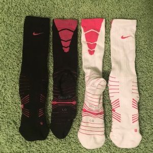 Nike Elite Football Socks Pink